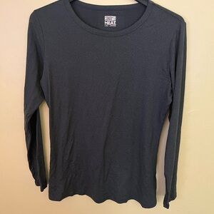 32 Degrees Charcoal Long Sleeve Top